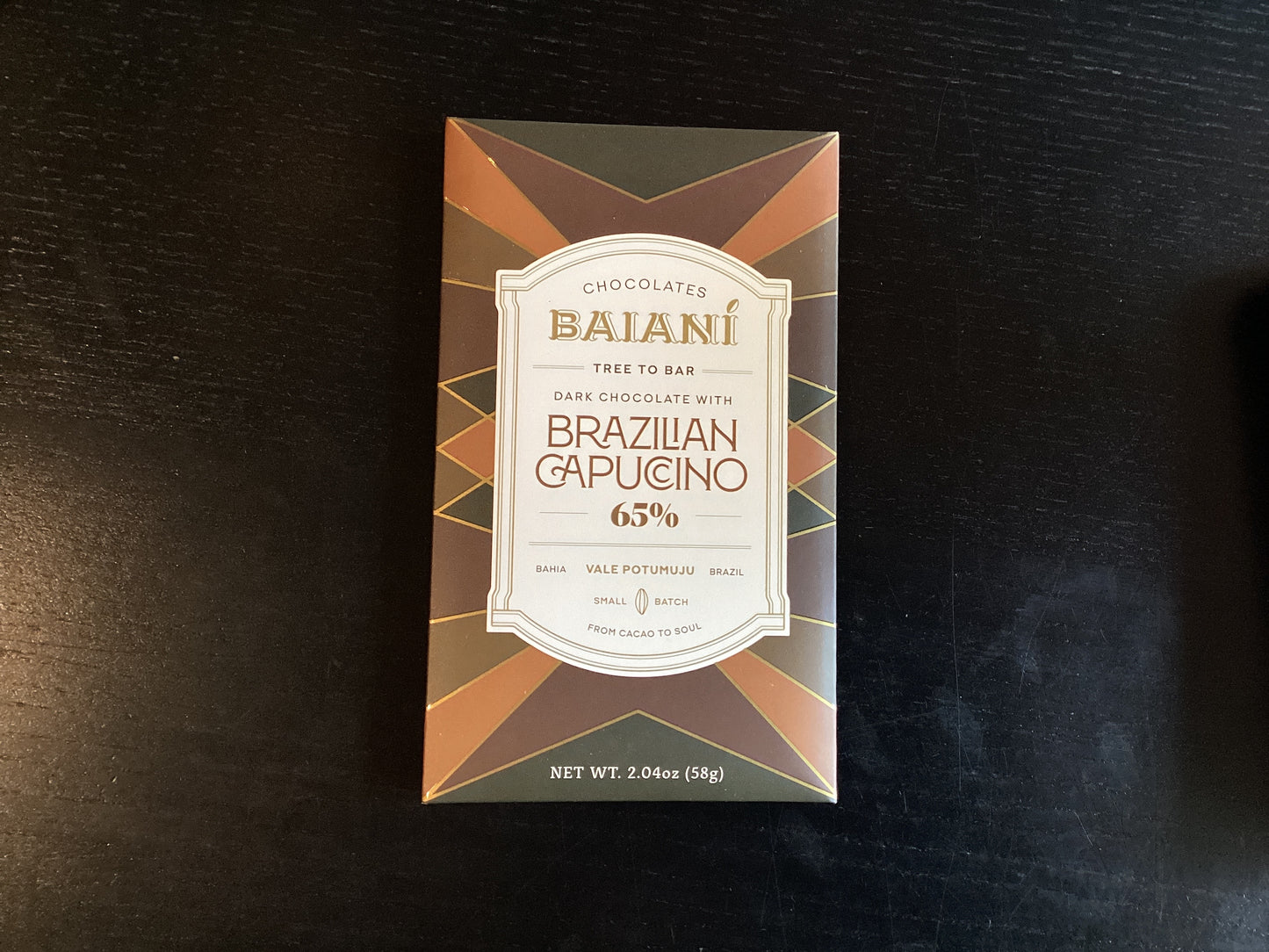 Baiani Cappuccino 65% Milk chocolate