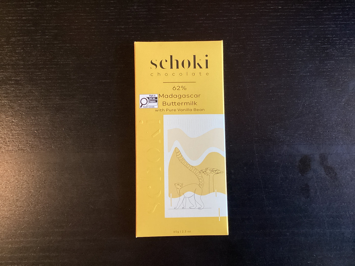 Schoki Madagascar Buttermilk & Vanilla Bean 62%