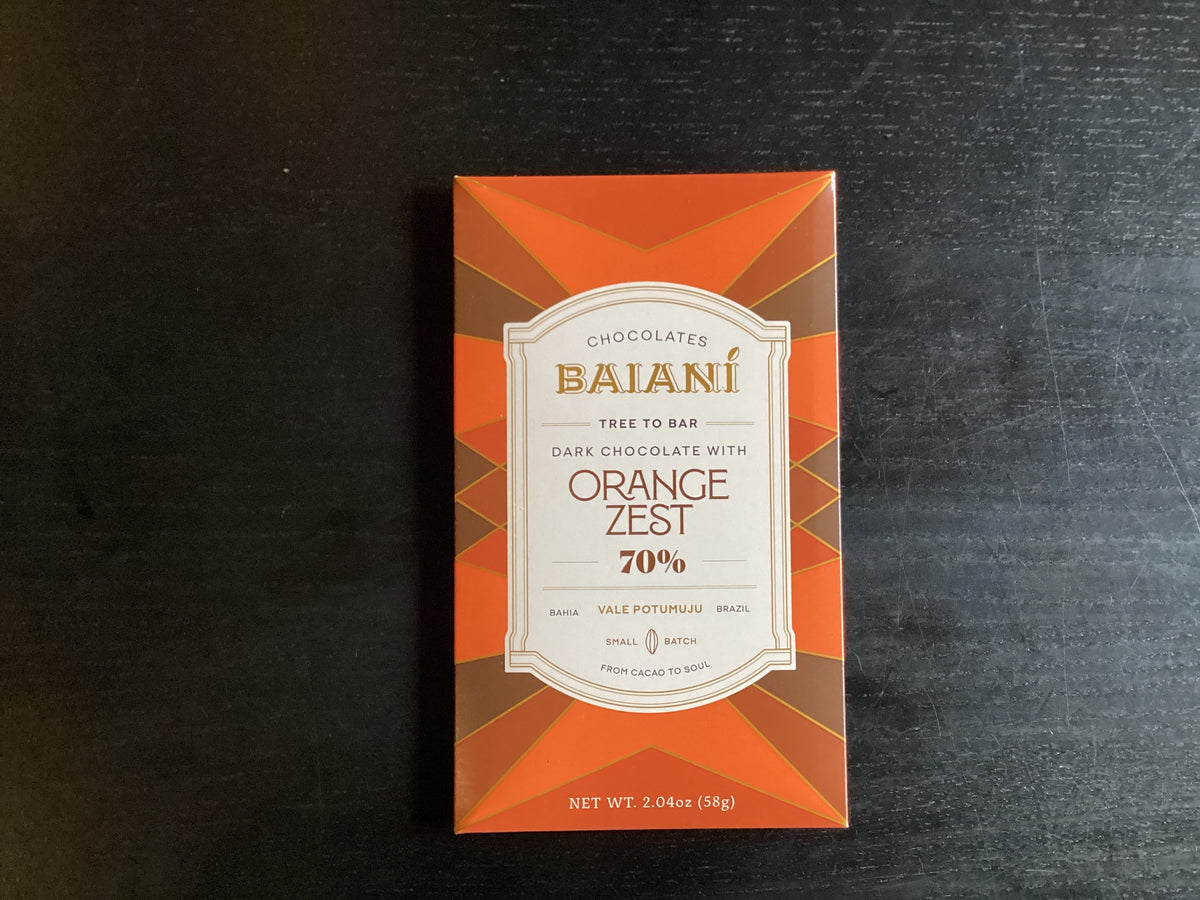 Baiani Orange Zest 70% Dark