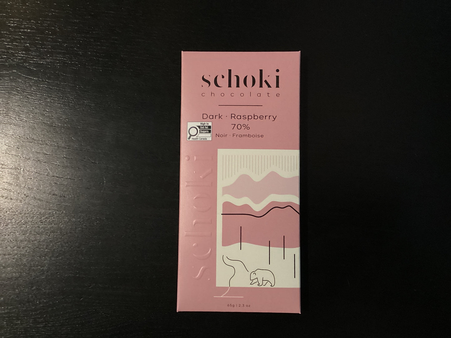 Schoki Raspberry 70% dark