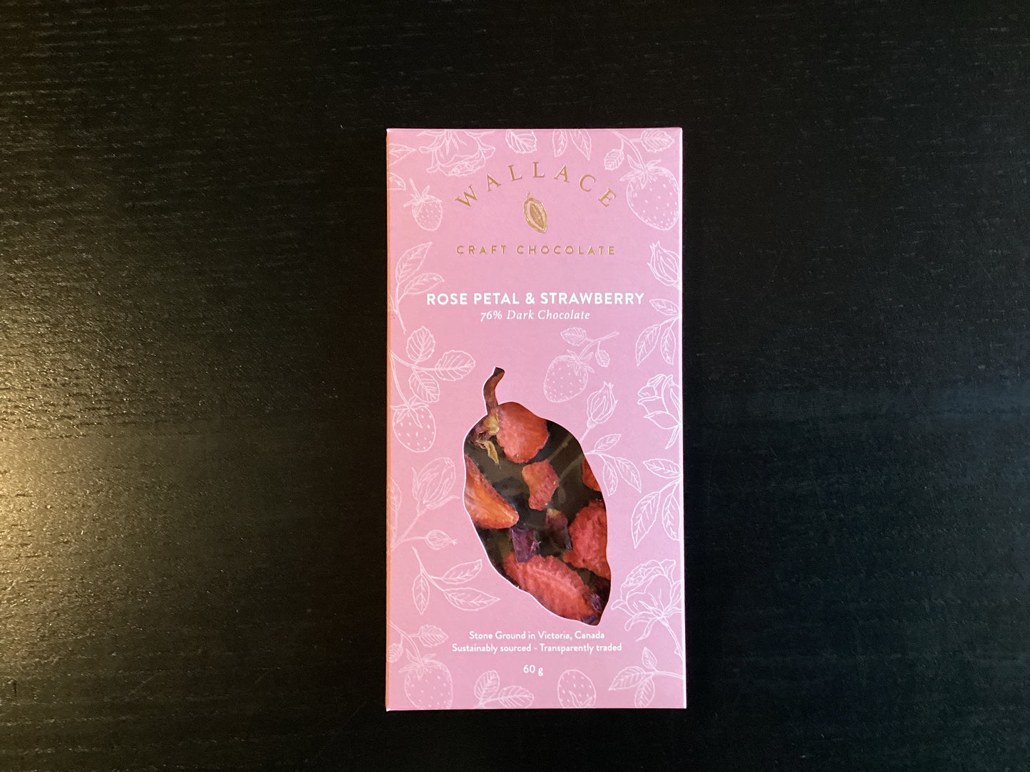 Wallace Rose Petal and Strawberry 76% dark