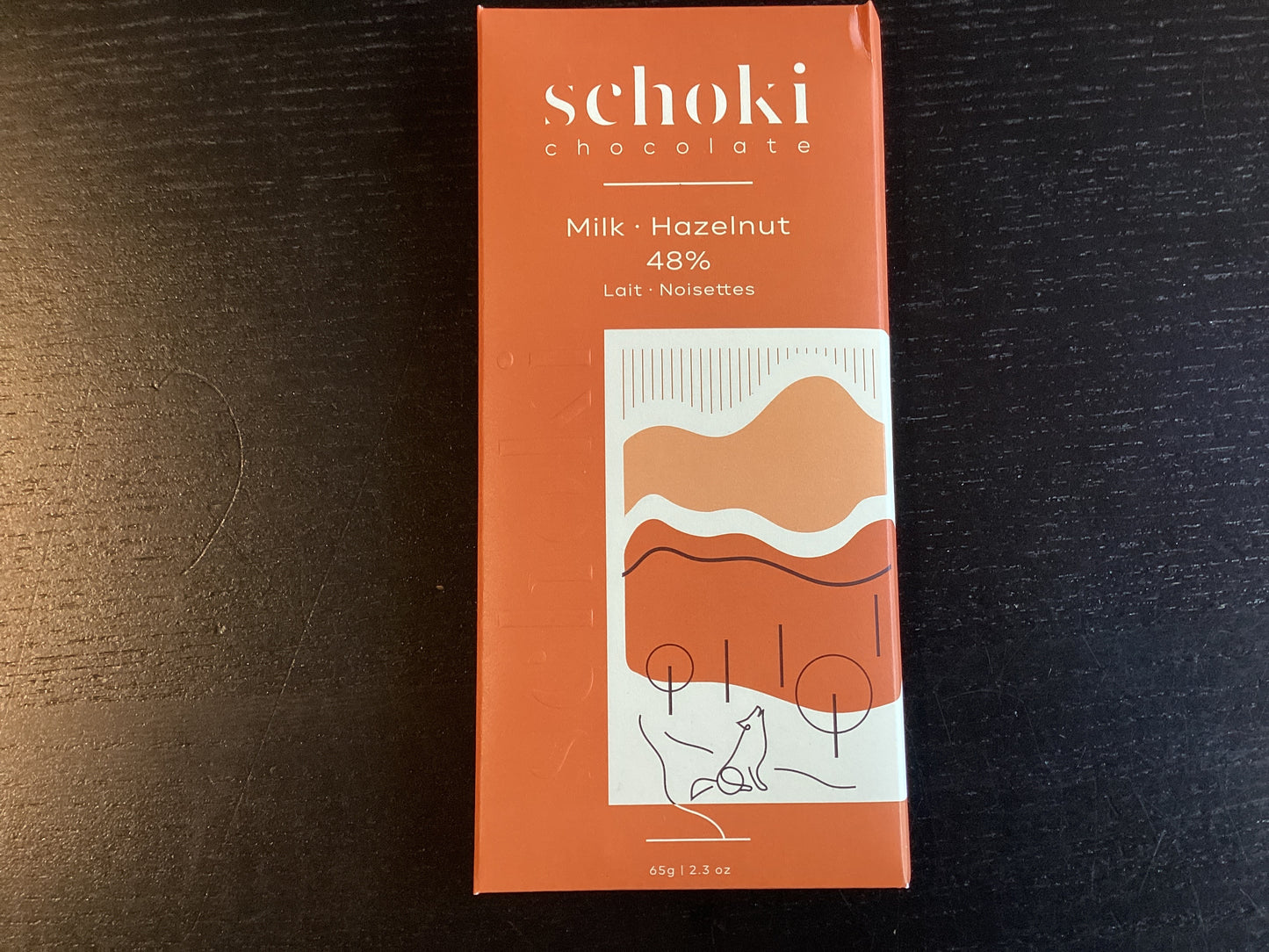 Schoki Dark Milk Chocolate and Hazelnuts
