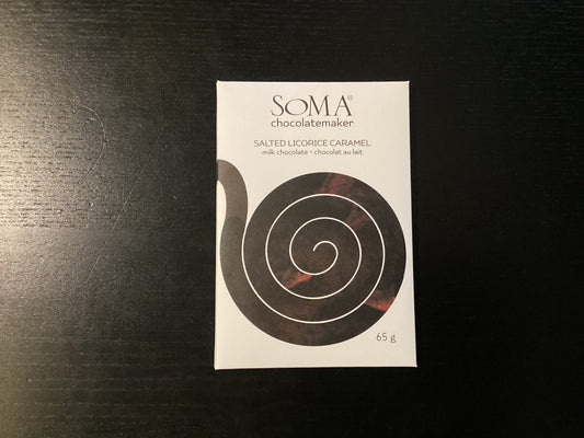 Soma Salted Licorice Caramel Milk Bar