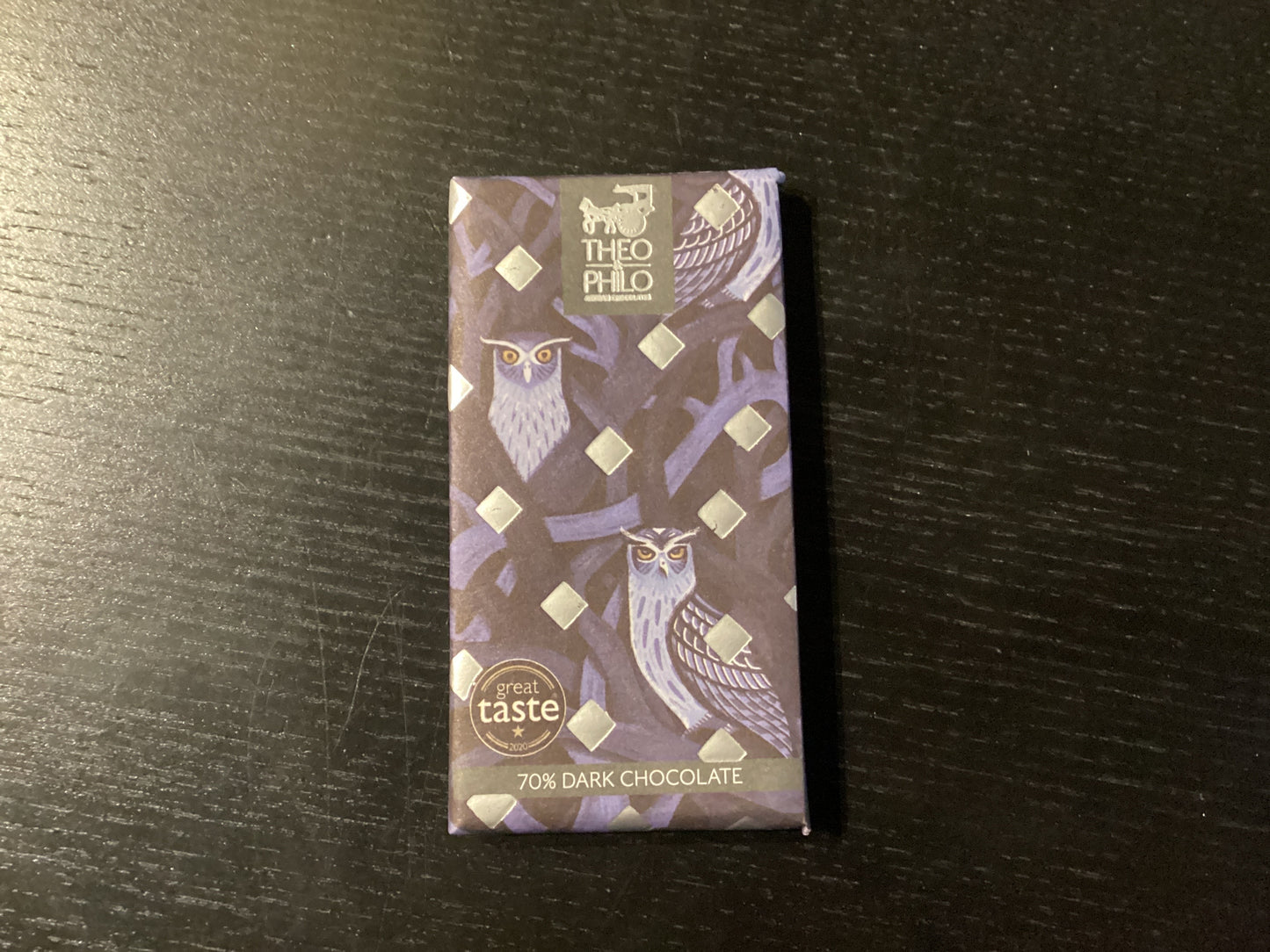 Theo and Philo 70% dark chocolate