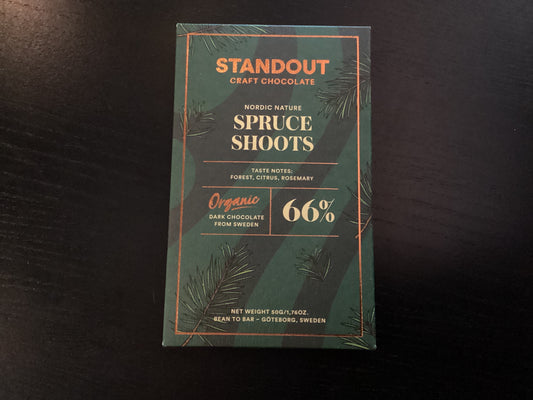 Standout Spruce Shoots 66% dark