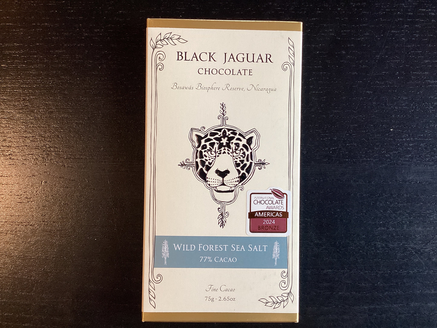Black Jaguar Wild Forest Sea Salt - 77%
