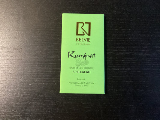 Belvie Dark Milk Kumquat 55%