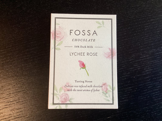 Fossa - Lychee Rose - Dark Milk 52%