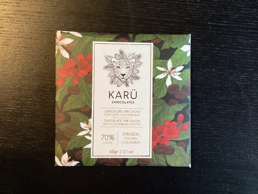 Karu Columbia with Coffee 70%