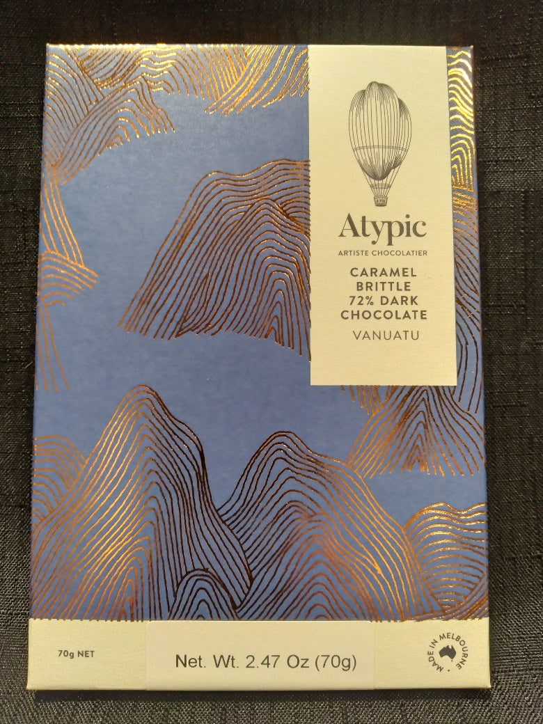 Atypic - Vanuatu - 72% with Caramel Brittle