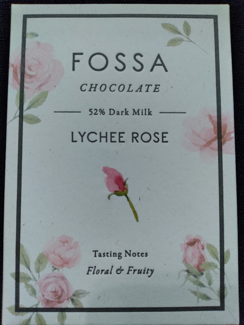 Fossa - Lychee Rose - Dark Milk 52%