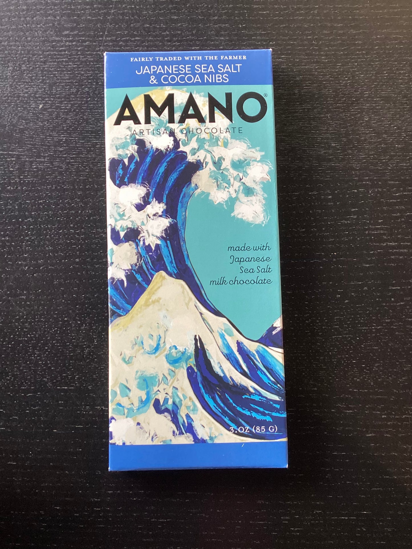 Amano Japanese Sea Salt and Cocoa Nibs