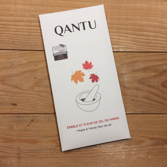 Qantu - Maple and Sea Salt - 60% Dark Chocolate
