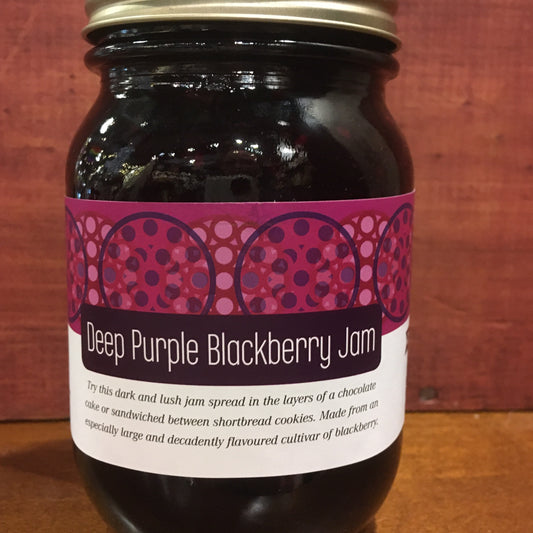 Circle Canning - Deep Purple Blackberry Jam