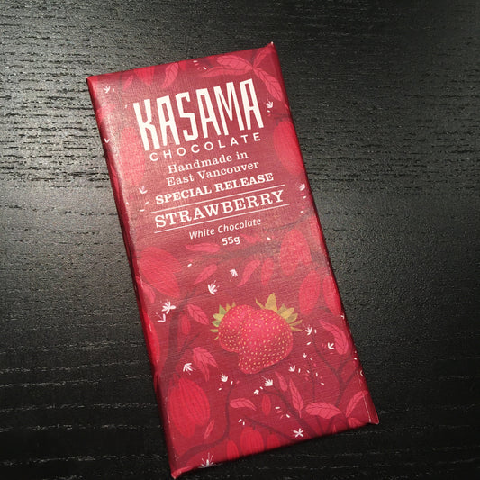 Kasama - Strawberry White Chocolate {Vegan}