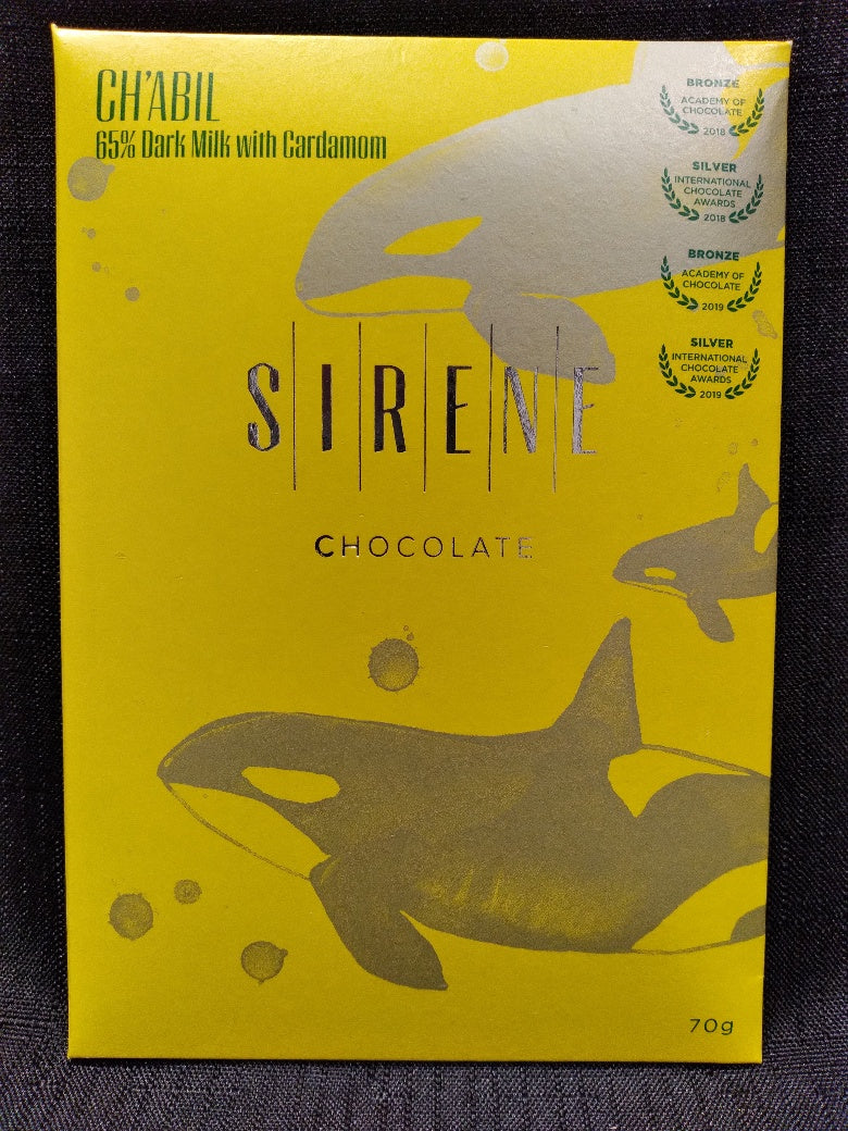 Sirene - Ch'abil - 65% Dark Milk with Cardamom